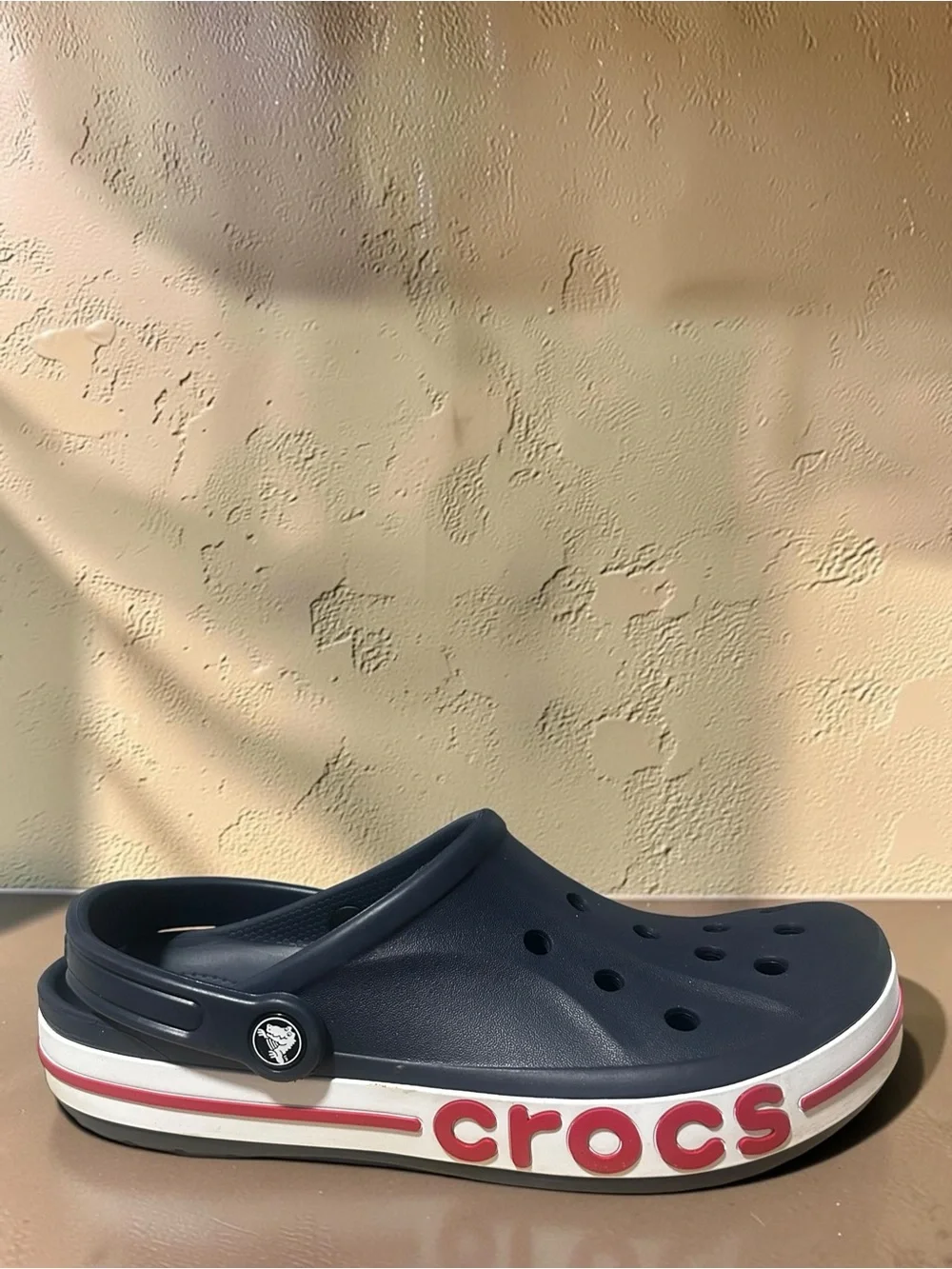 Crocs Adult Bayaband Clogs (Navy/Pepper